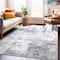 World Rug Gallery Distressed Abstract Area Rug 5' X 7' Gray 910GRAY5X7 - alternate 6